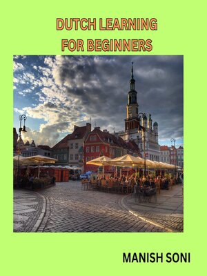 cover image of Dutch Learning For Beginners